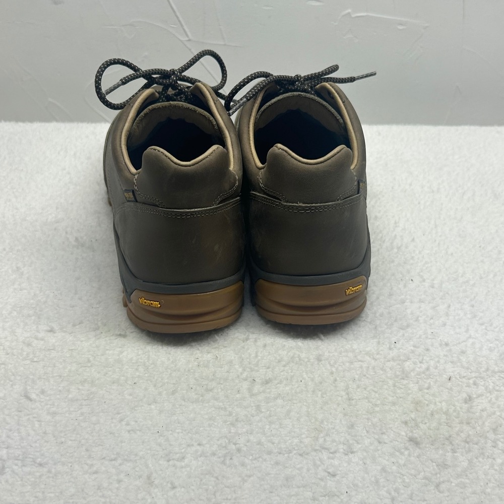 Lomer Mens Hiking Shoes Janko 2.0 Premium MTX Brown Leather Vibram Size 10.5 - Picture 7 of 8
